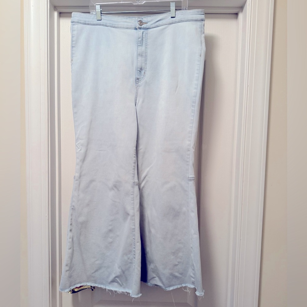 We The Free Light Blue Flare Jeans